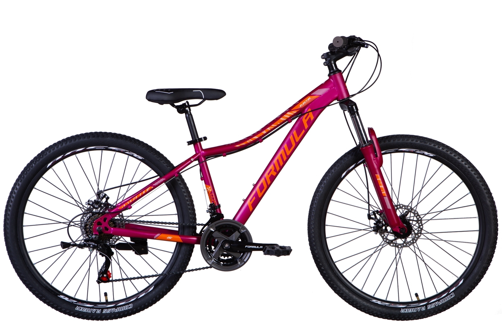 Фотография Велосипед Formula ELECTRA 26" размер S рама 15 2024 Фиолетовый